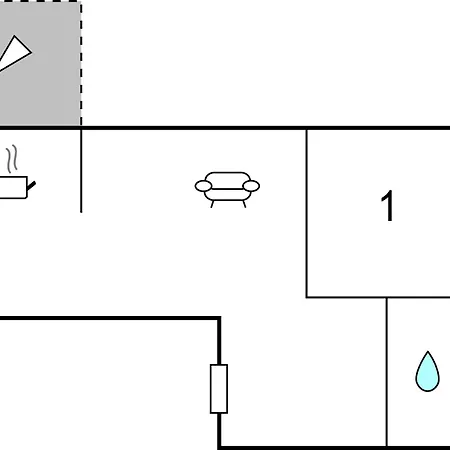 1 Bedroom Cozy Apartment In Bibinje *